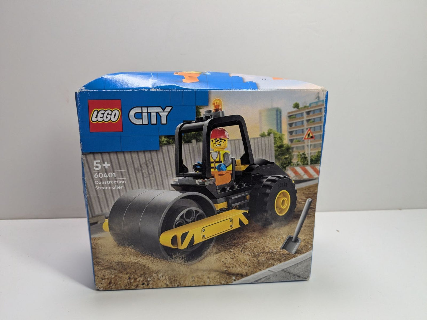 LEGO City: Construction Steamroller (60401) - New Sealed - box front