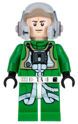 LEGO Star Wars: Rebel Pilot A-wing (Jake Farrell) (sw0819) - Complete - box front
