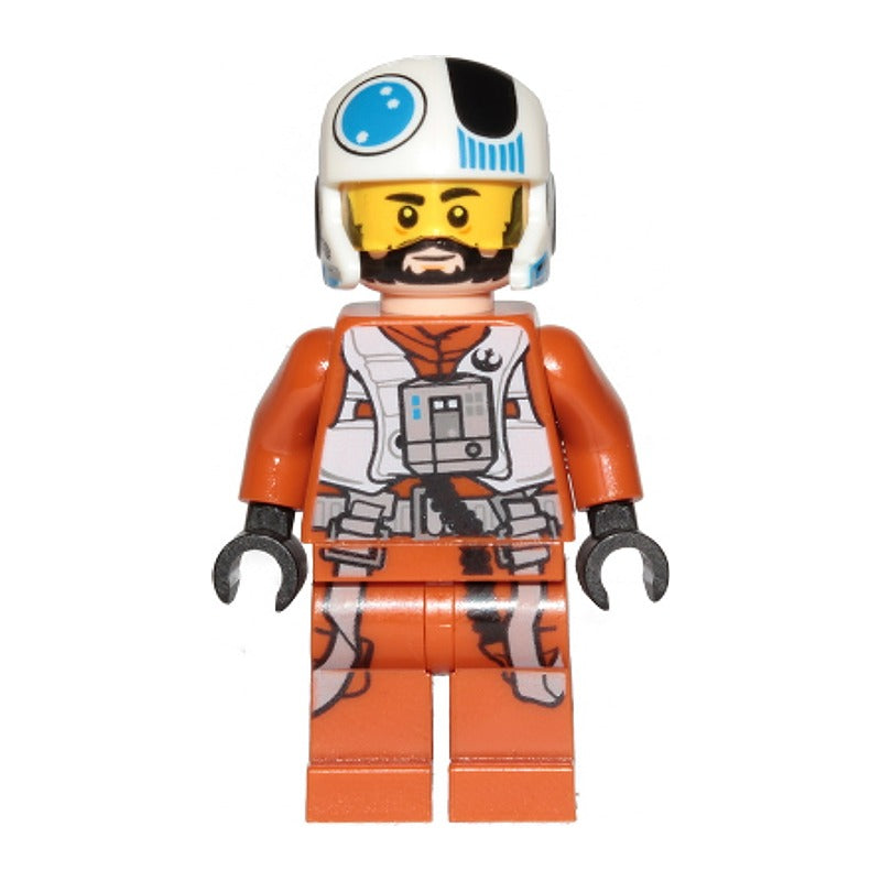 LEGO Star Wars: Temmin 'Snap' Wexley - Medium Nougat Lines Under Eyes and Chin (sw1047)