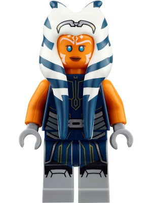 LEGO Star Wars: Ahsoka Tano (Adult) - Dark Blue Jumpsuit (sw1096) - Complete - box front